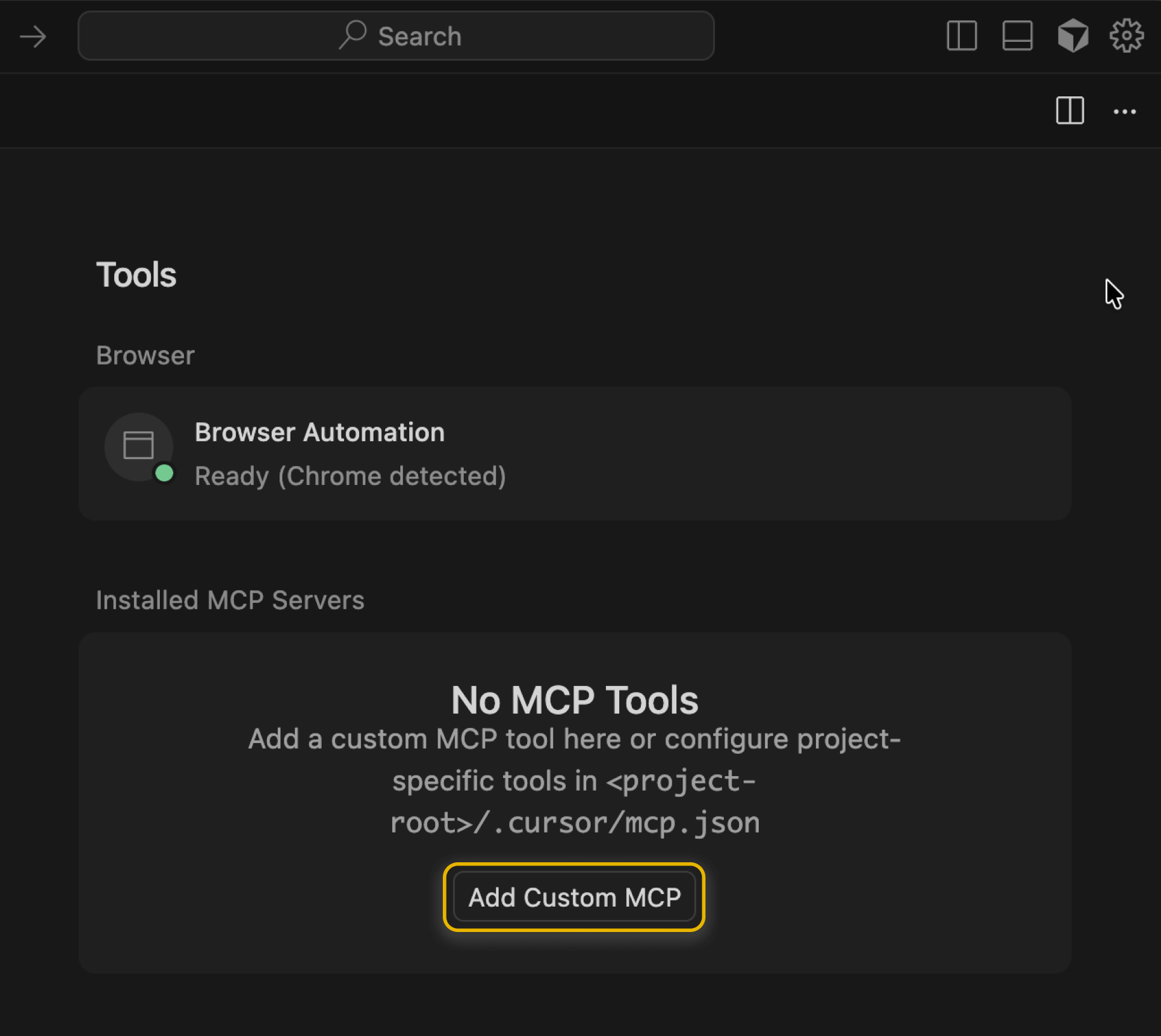 Add the MCP server