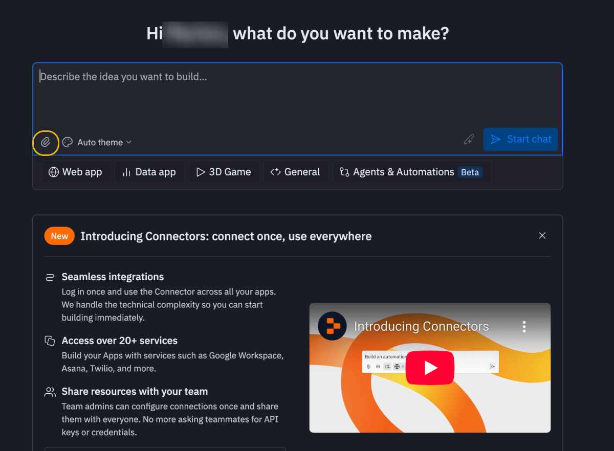 Upload the instructions
